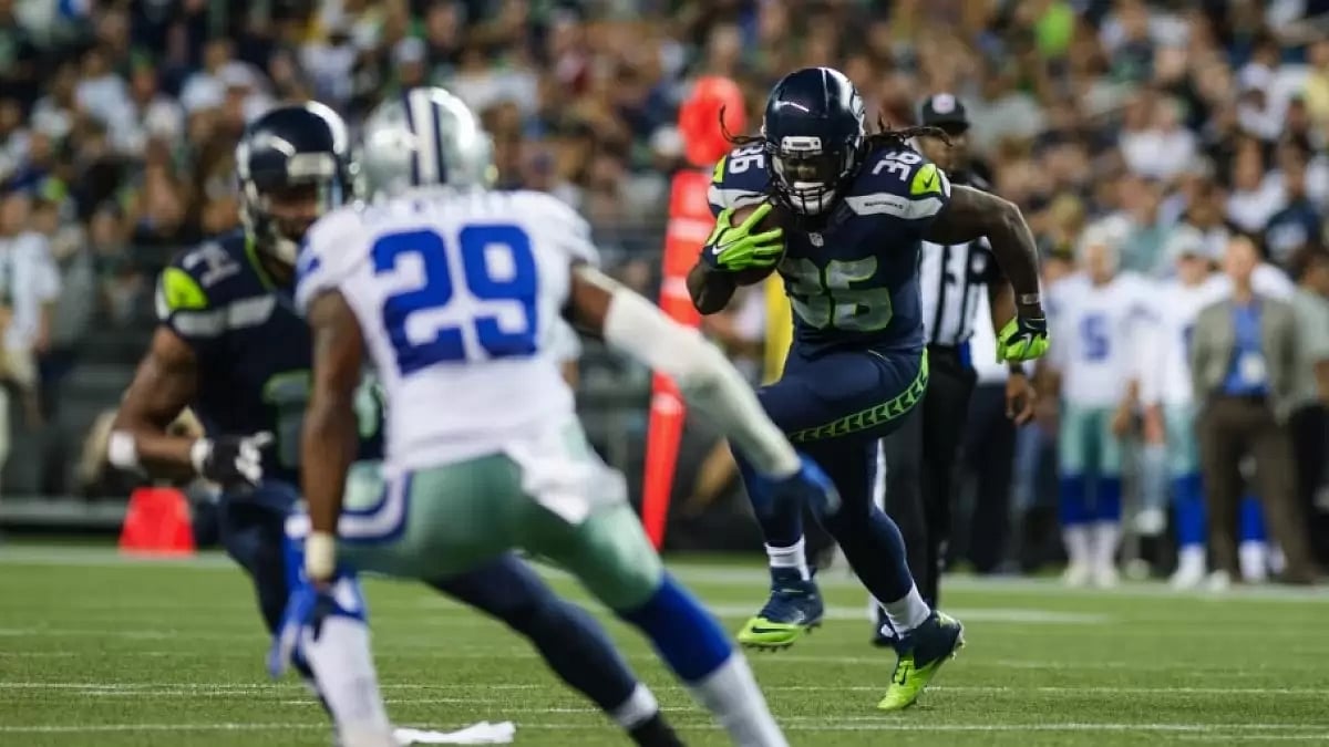 NFL Running Back Alex Collins