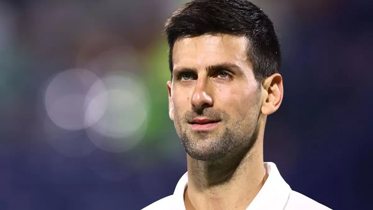 Serbia's Novak Djokovic