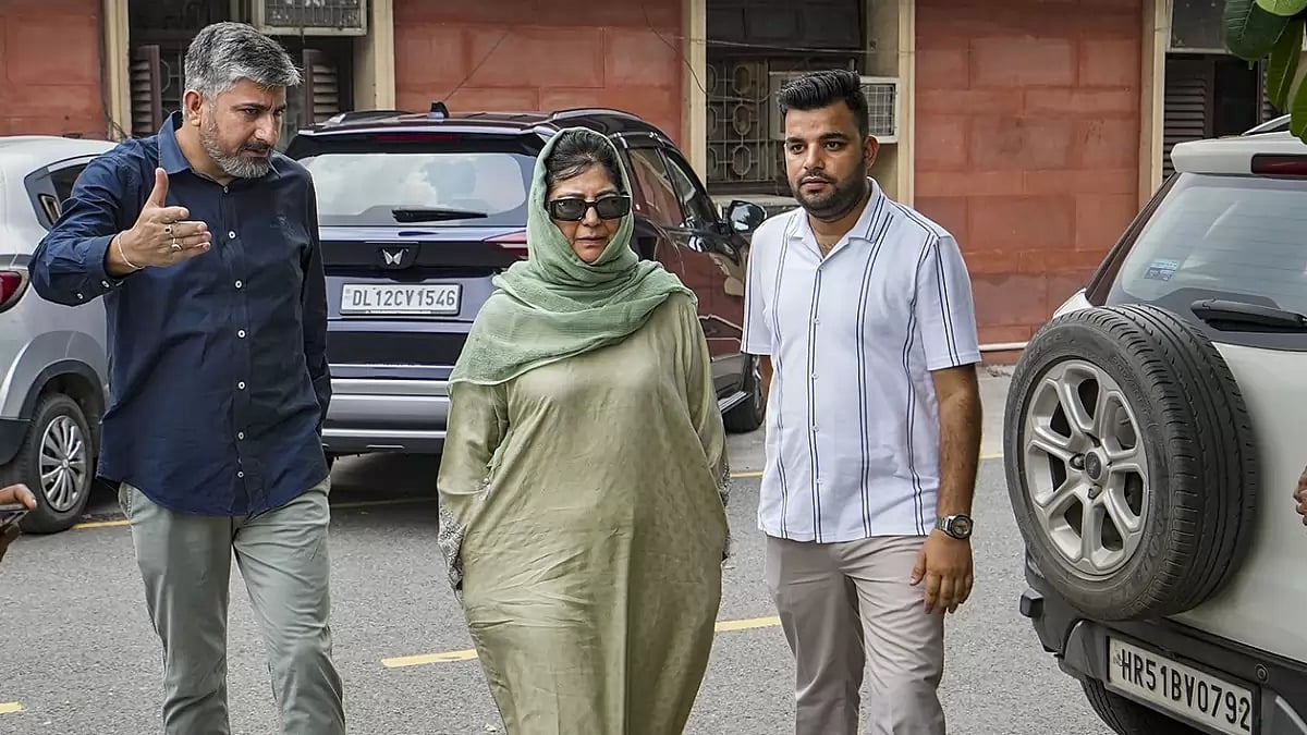 Mehbooba Mufti at SC