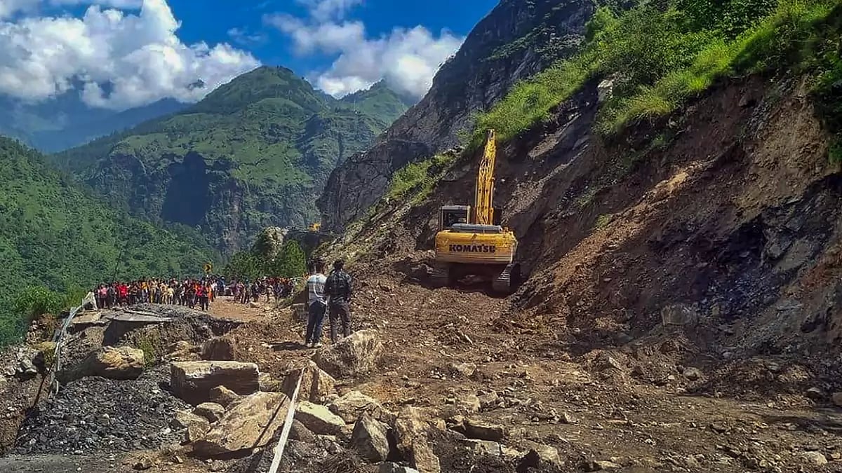 Landslide in Chamoli