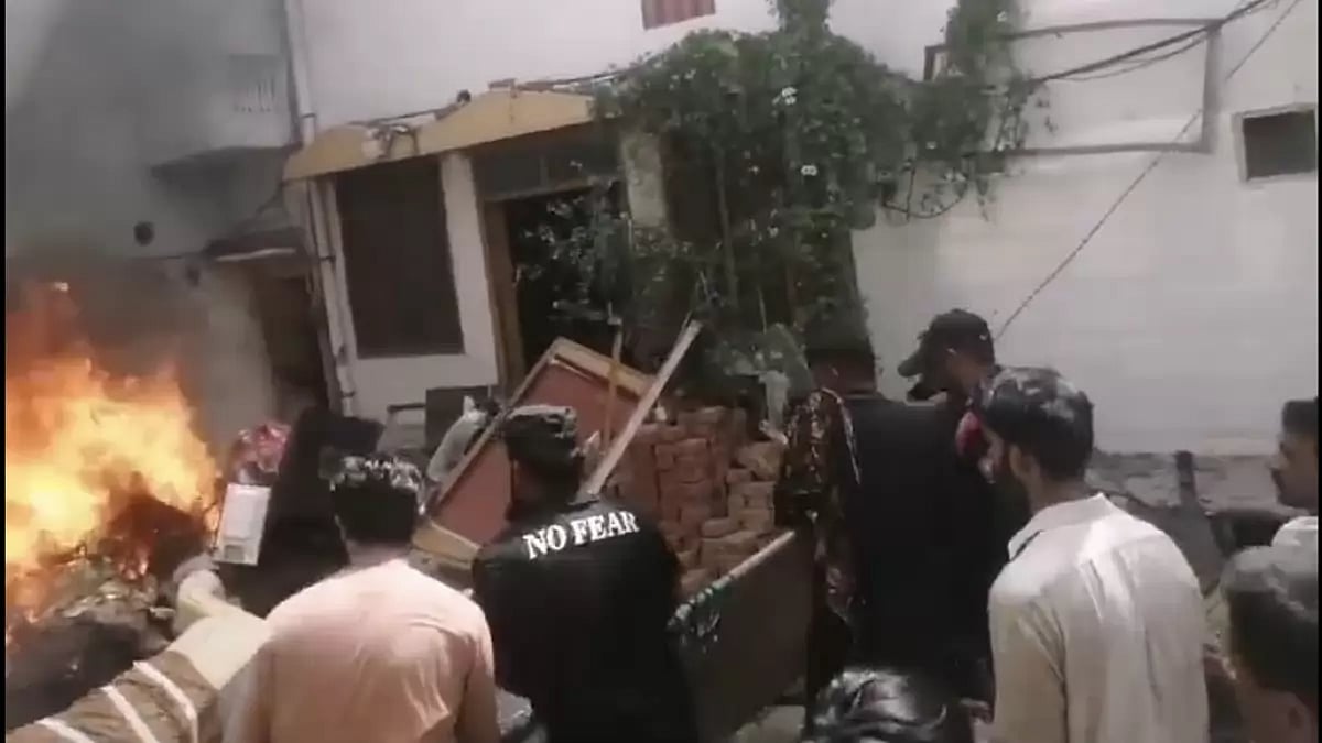 Viral photos of churches being vandalised shared on social media