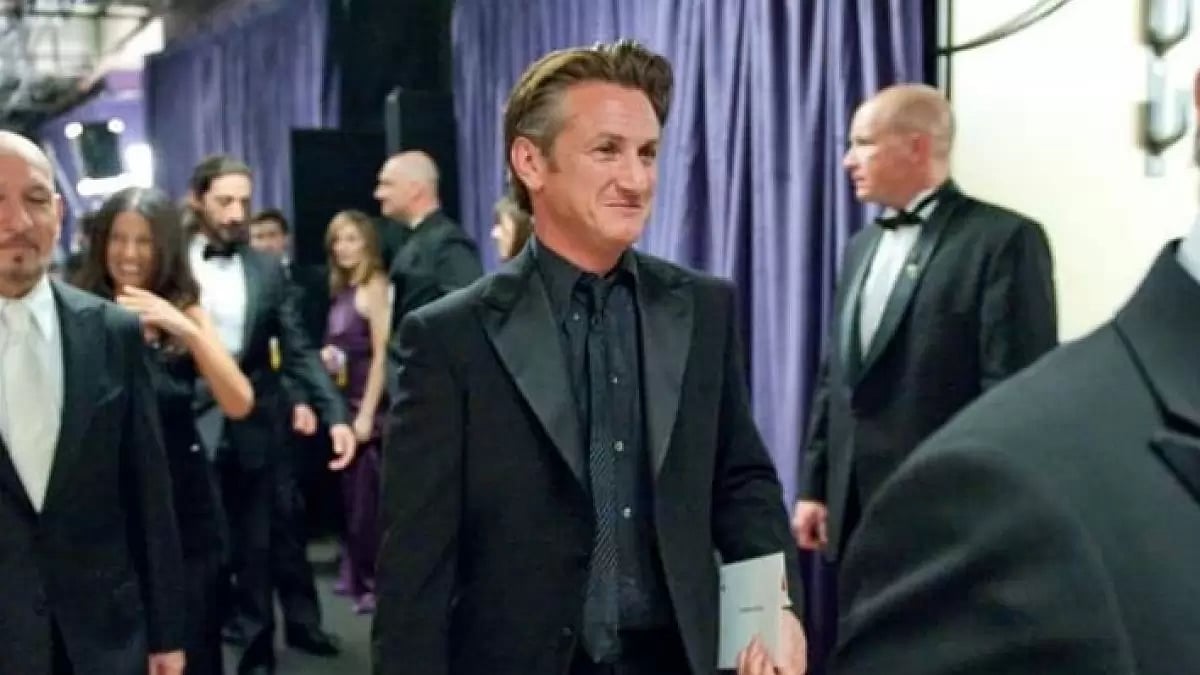 Sean Penn at the 2008 Academy Awards ceremony