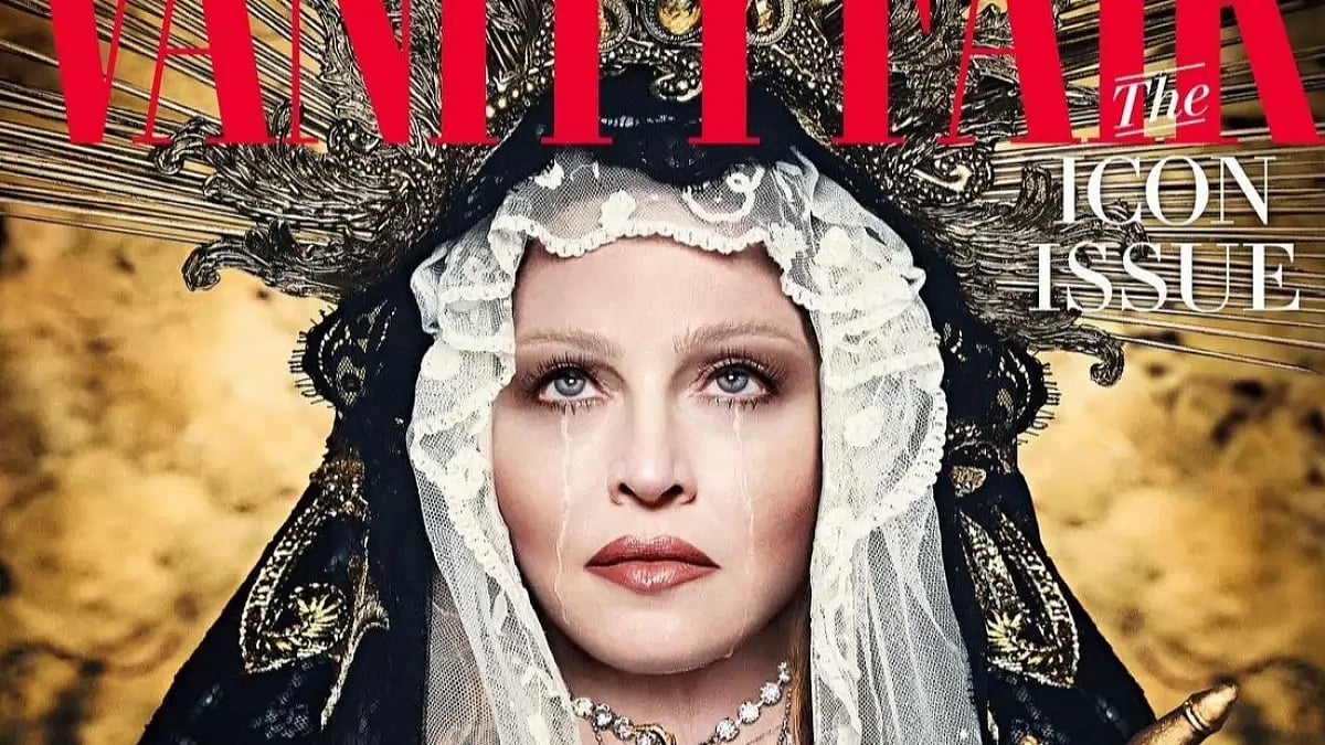  Madonna for Vanity Fair magazine cover 2023