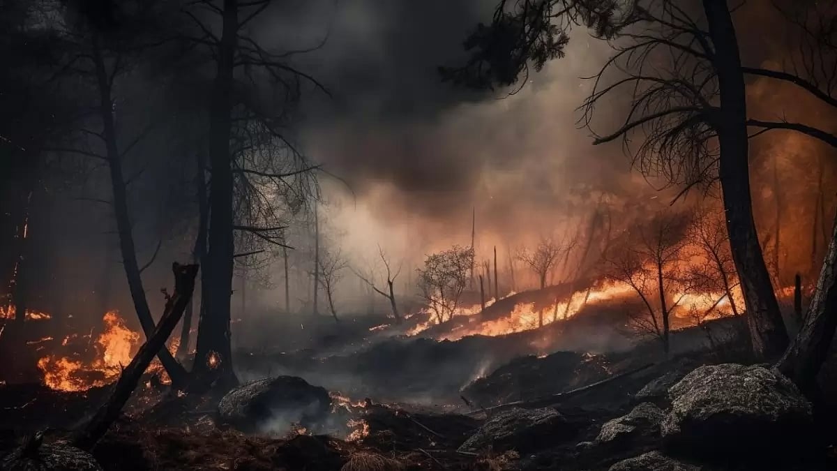 The wildfires in Tenerife have spread across 1,800 hectares