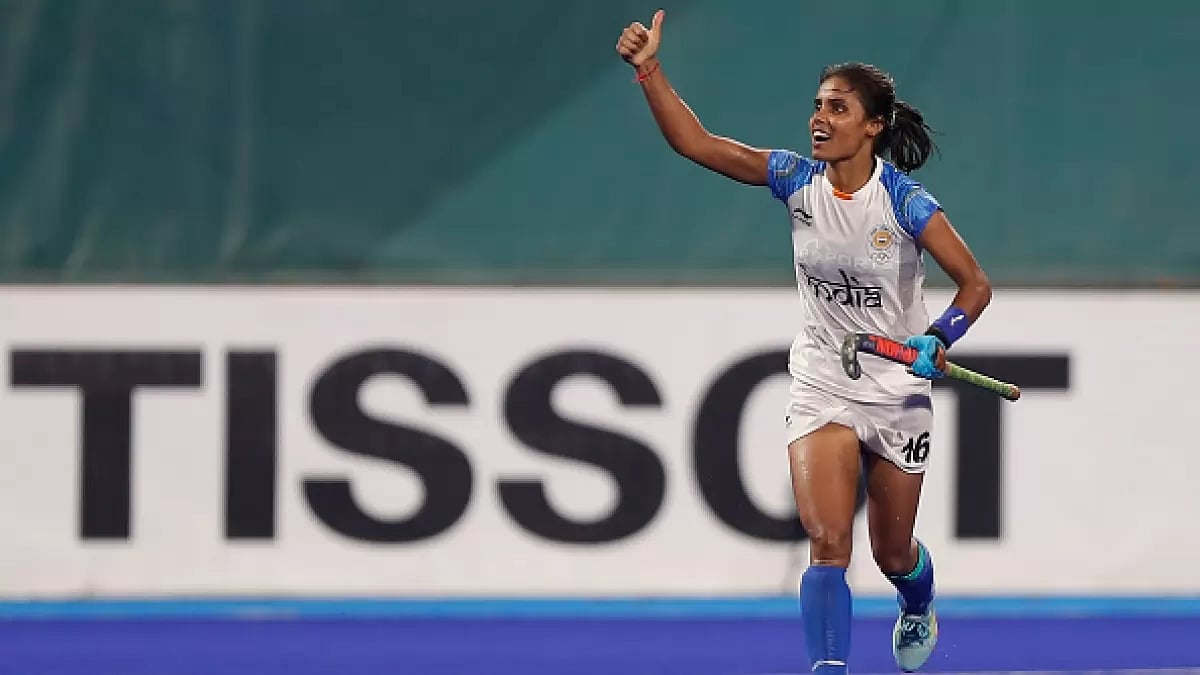 File image of India women's team hockey player Vandana Katariya.