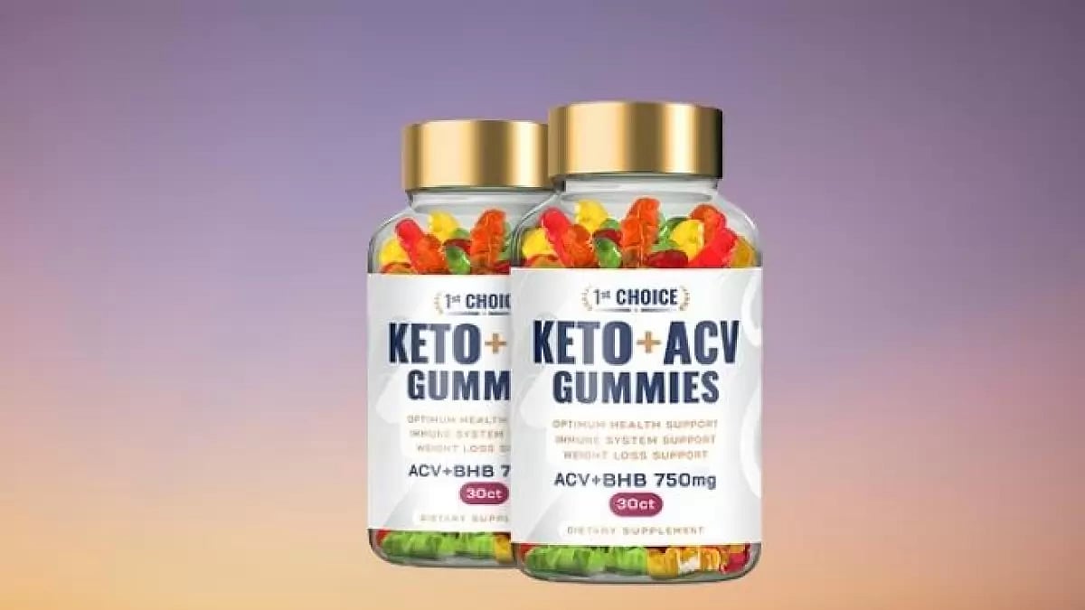 1st Choice Keto + ACV Gummies 