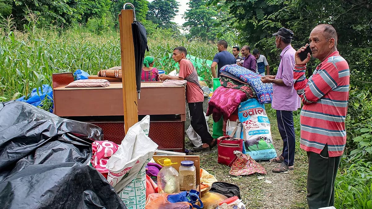 Landslide in Dehradun