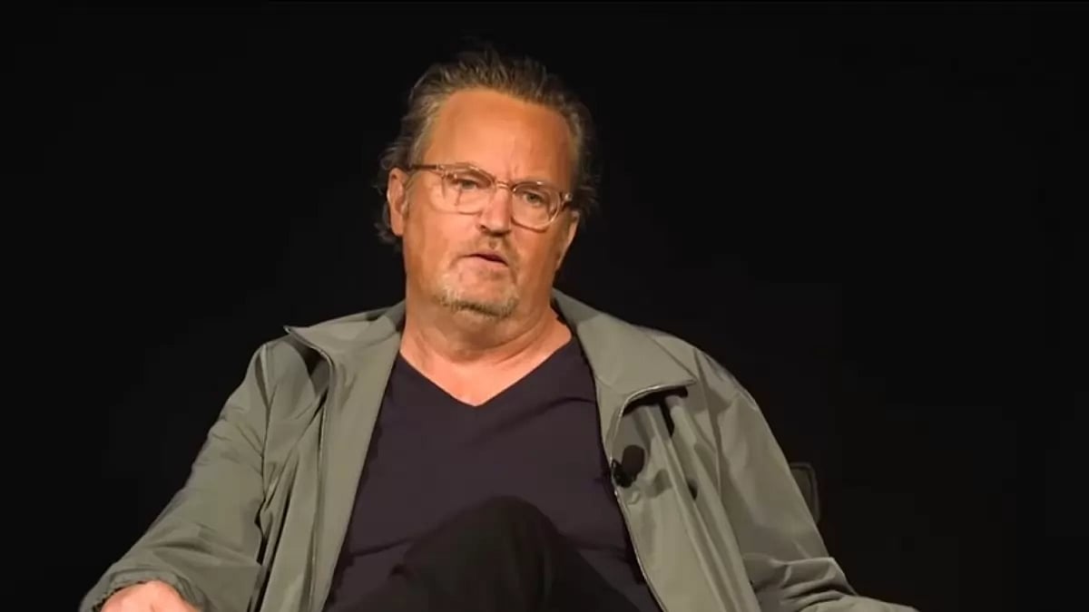 Matthew Perry on "Q with Tom Power" in 2022