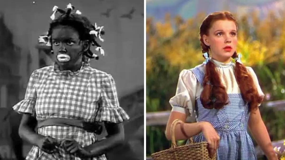 Judy Garland in “Everybody Sing” and “The Wizard of Oz” movies
