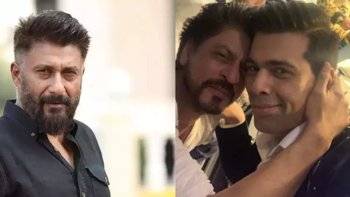 Vivek Agnihotri, Shah Rukh Khan, Karan Johar