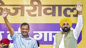 Arvind Kejriwal in Raipur
