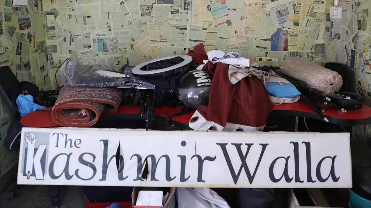 The landlord has also told The Kashmir Walla to vacate the office, as per the statement.