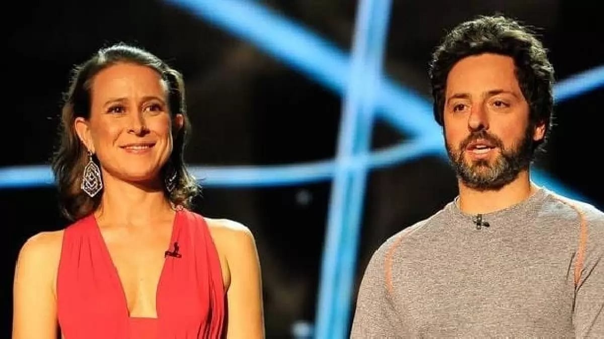 Sergey Brin and Nicole Shanahan