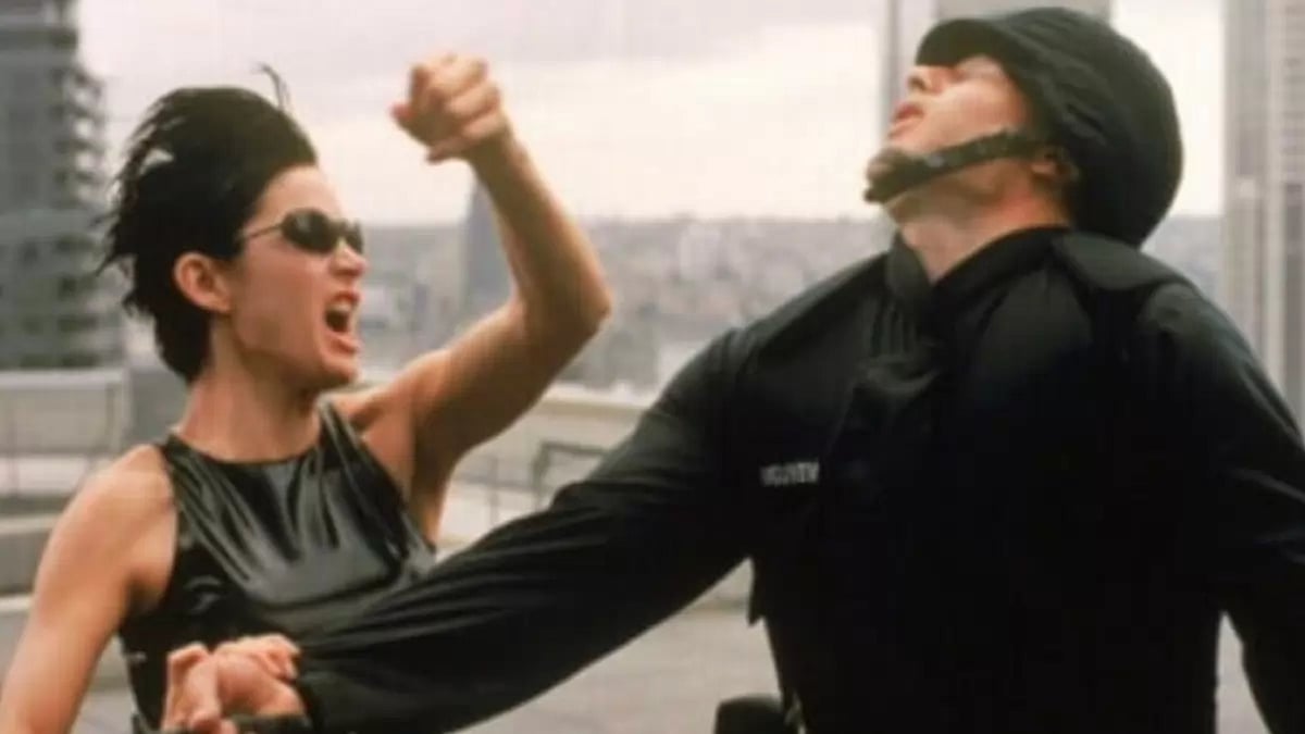 Trinity from “The Matrix” (1999)