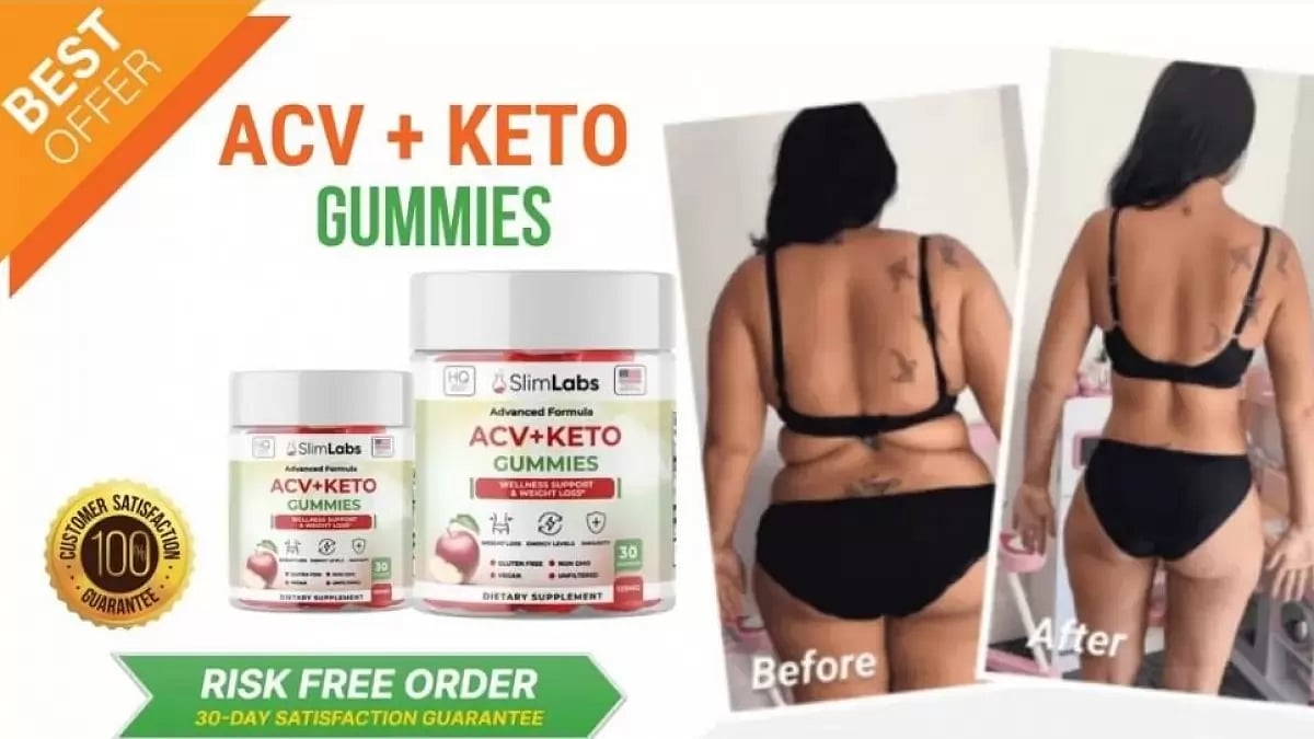 Slim Labs Keto + ACV Gummies