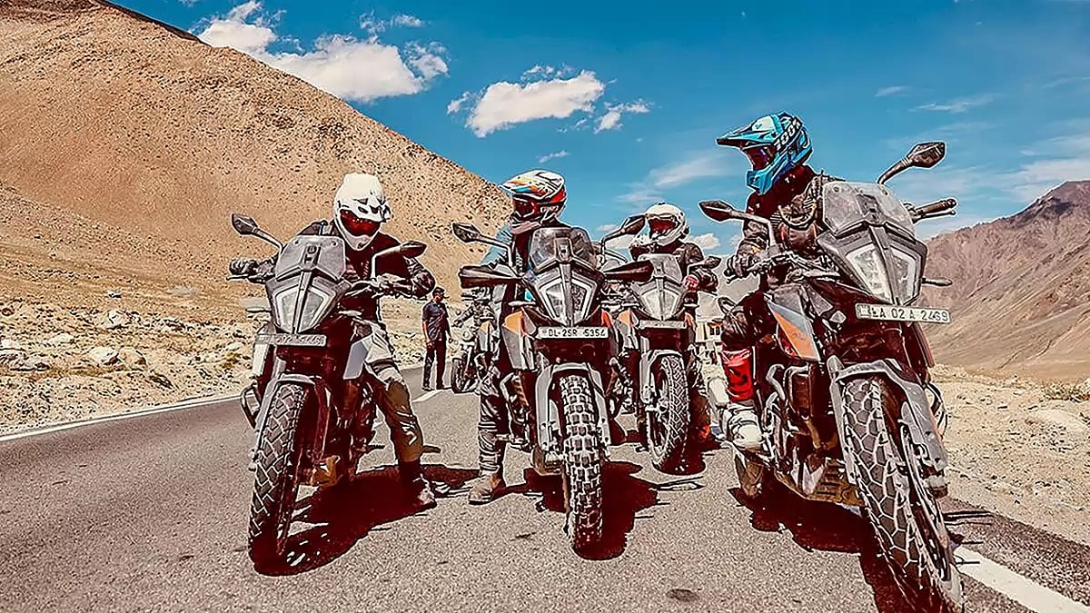 Rahul Gandhi in Ladakh