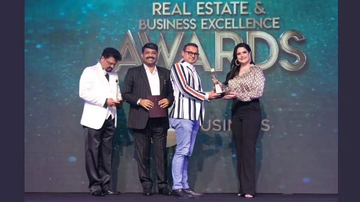 Kanai Infra wins 'Developer of the Year - Luxury Villas' at the Real Estate & Business Excellence Aw