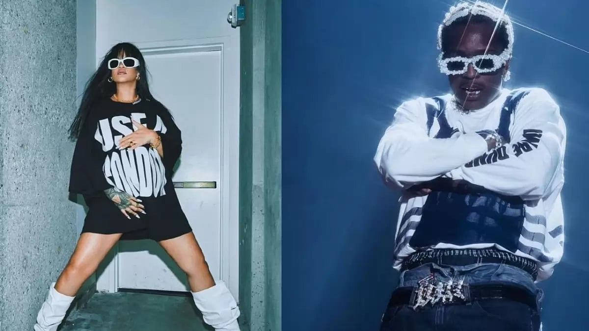 Rihanna and A$AP Rocky