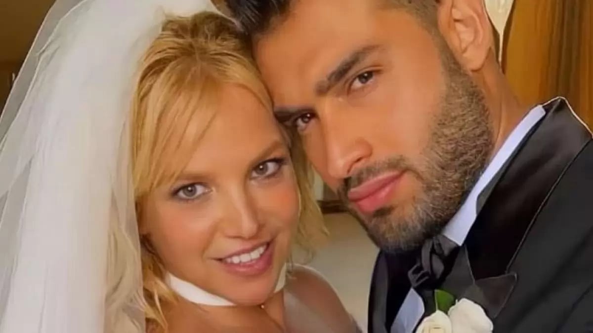 Britney Spears and Sam Asghari 