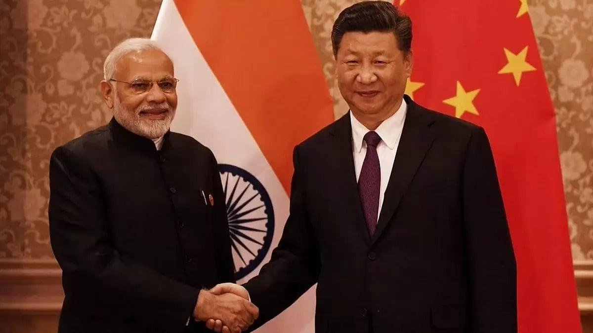 PM Modi with Chinese President Xi Jinping