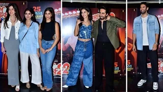 'Dream Girl 2': Aditya Roy Kapur, Suhana Khan, Shanaya Kapoor And Others Attend Screening Of Ayushmann Khurrana-Ananya Panday Starrer