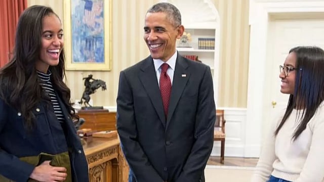 Former US president Obama’s daughters Malia and Sasha hit the club with Canadian singer Drake