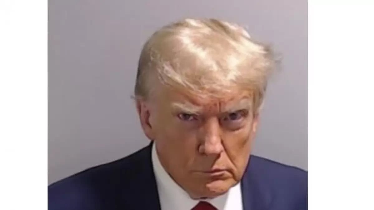 Donal Trump Mugshot