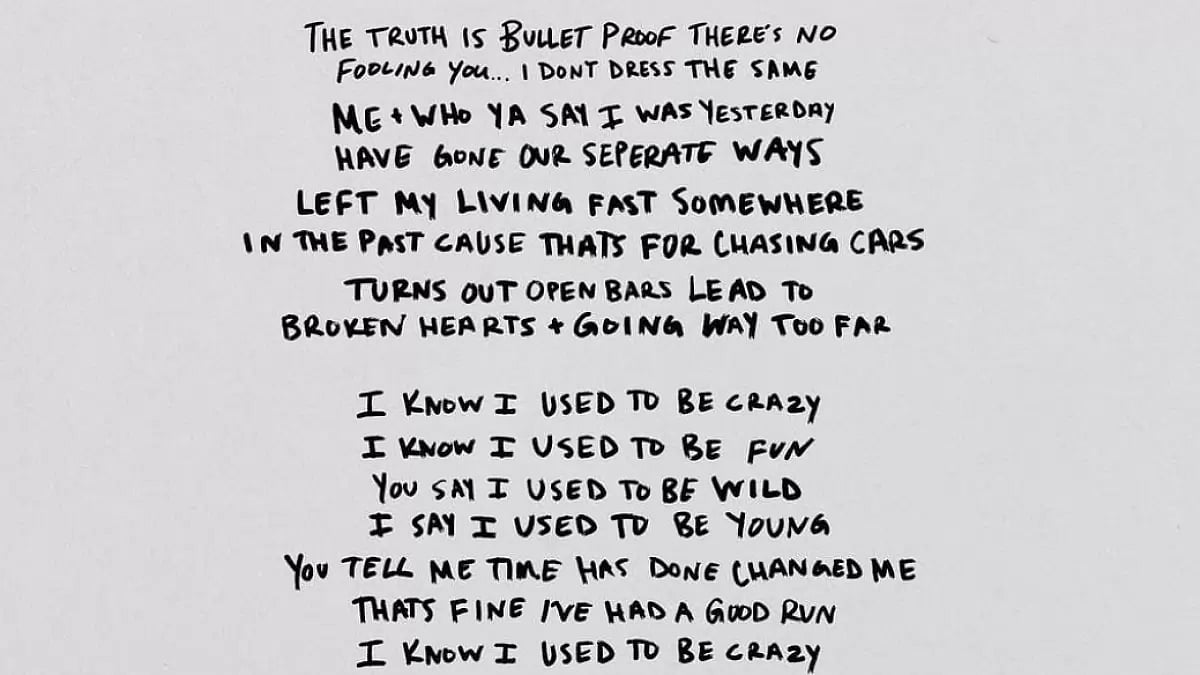 Miley Cyrus Reflects in 