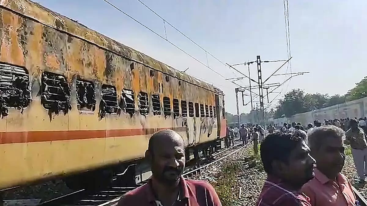 Madurai train fire