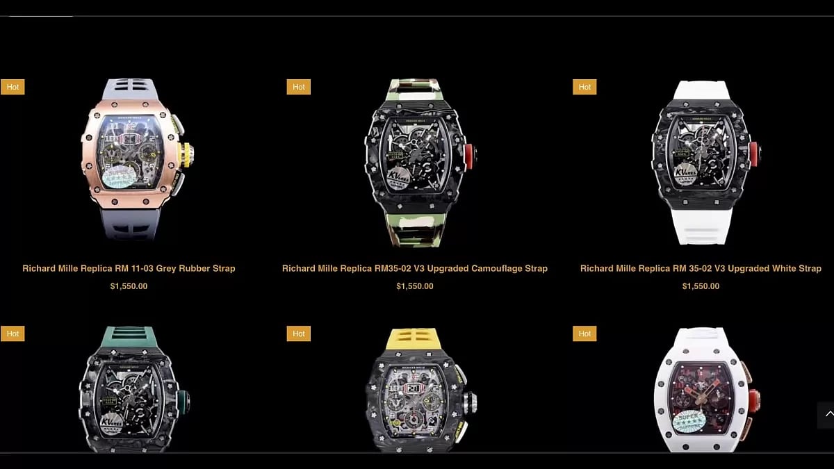 Richard Mille Replica - Top 10 Verified Sites for Ultra Super Clones of Richard Mille