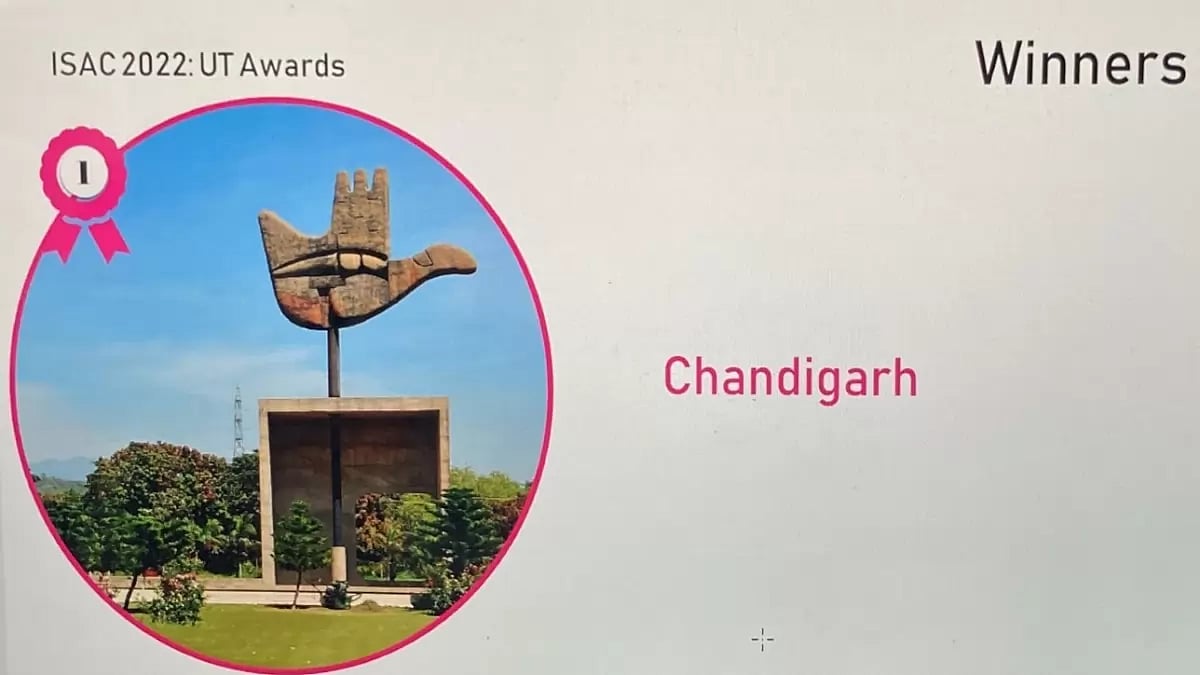 Chandigarh Smart City Limited Wins In Four Categories In The National Smart Cities Award