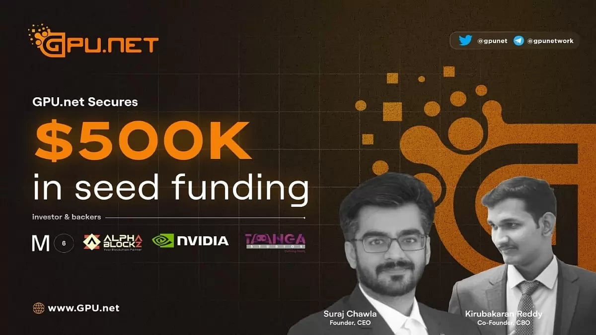GPU.Net Secures $500K Investment From Momentum 6 & Alphablockz