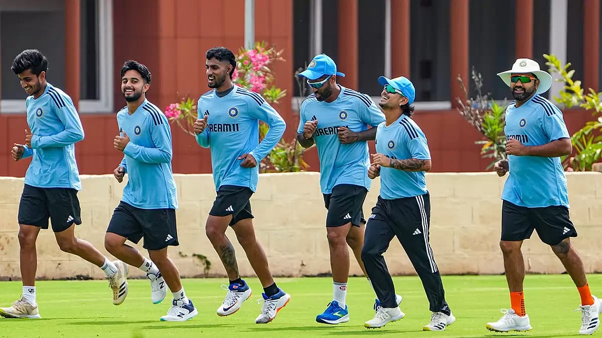 Indian Cricket Team taining camp in Bengaluru