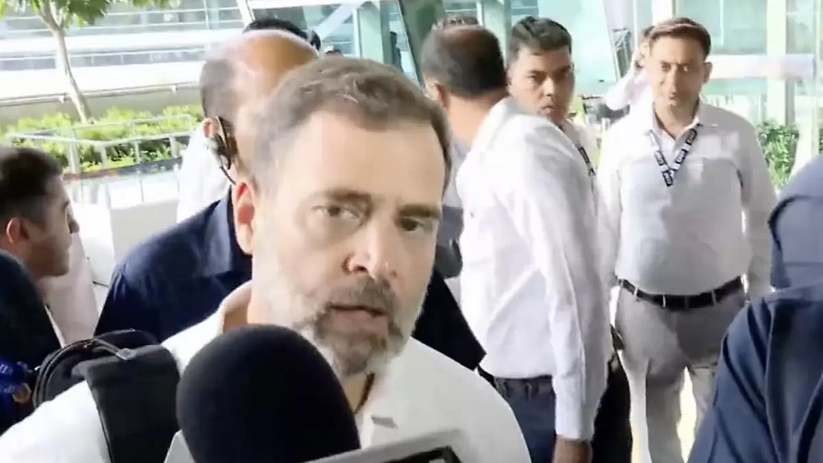 Congress leader Rahul Gandhi speaks on China's new map