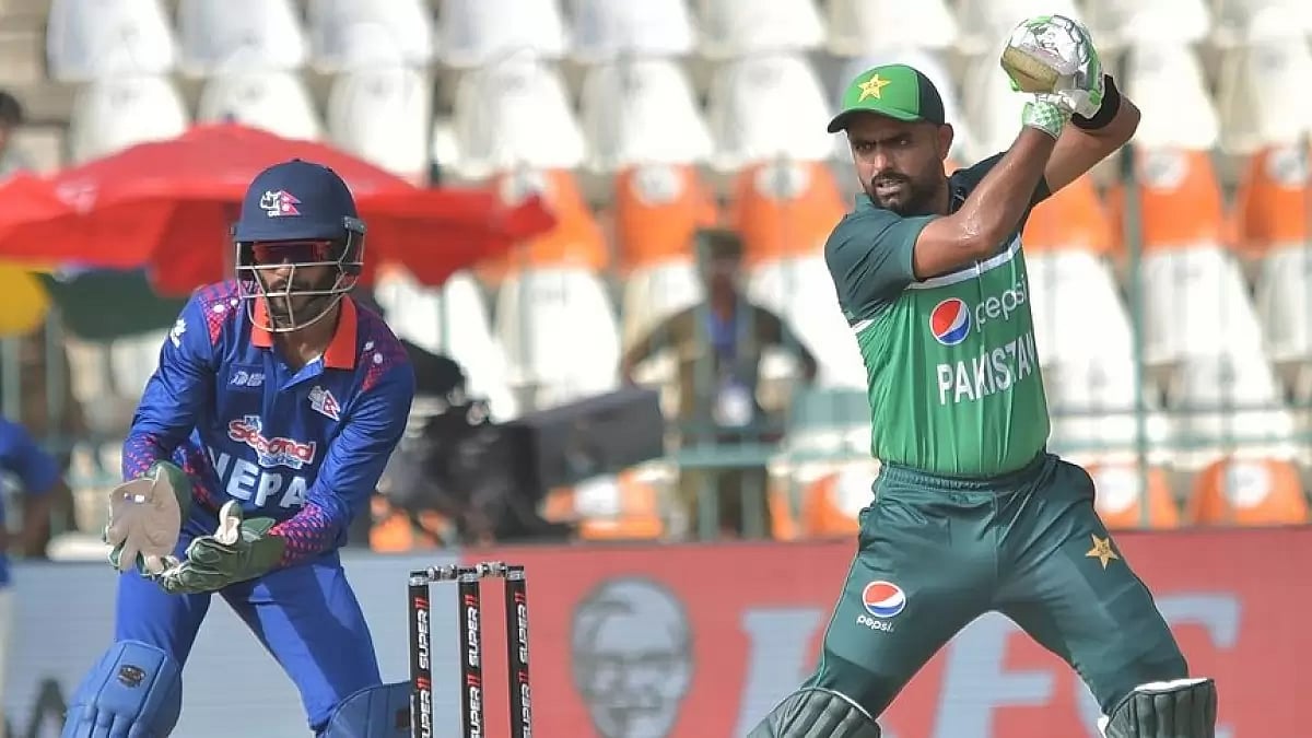 Babar Azam was instrumental for Pakistan in his innings against Nepal