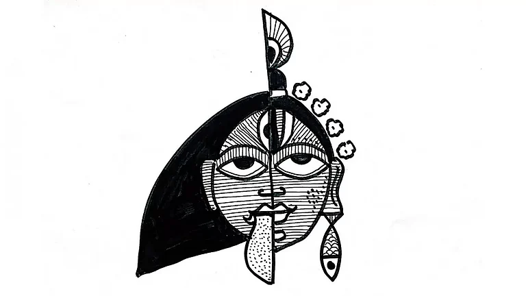 Literature and Life: Illustration from Devdutt Pattanaik’s book Shikhandi: And Other Tales They Don’t Tell You - null
