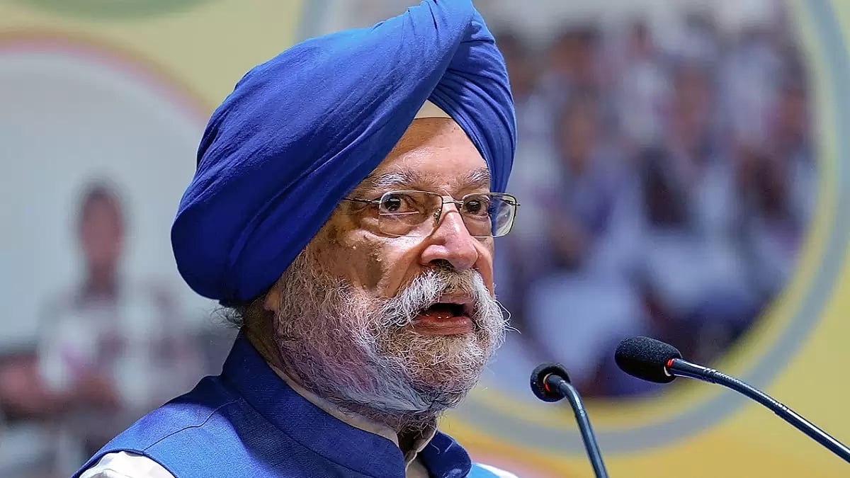 Hardeep Singh Puri in Delhi