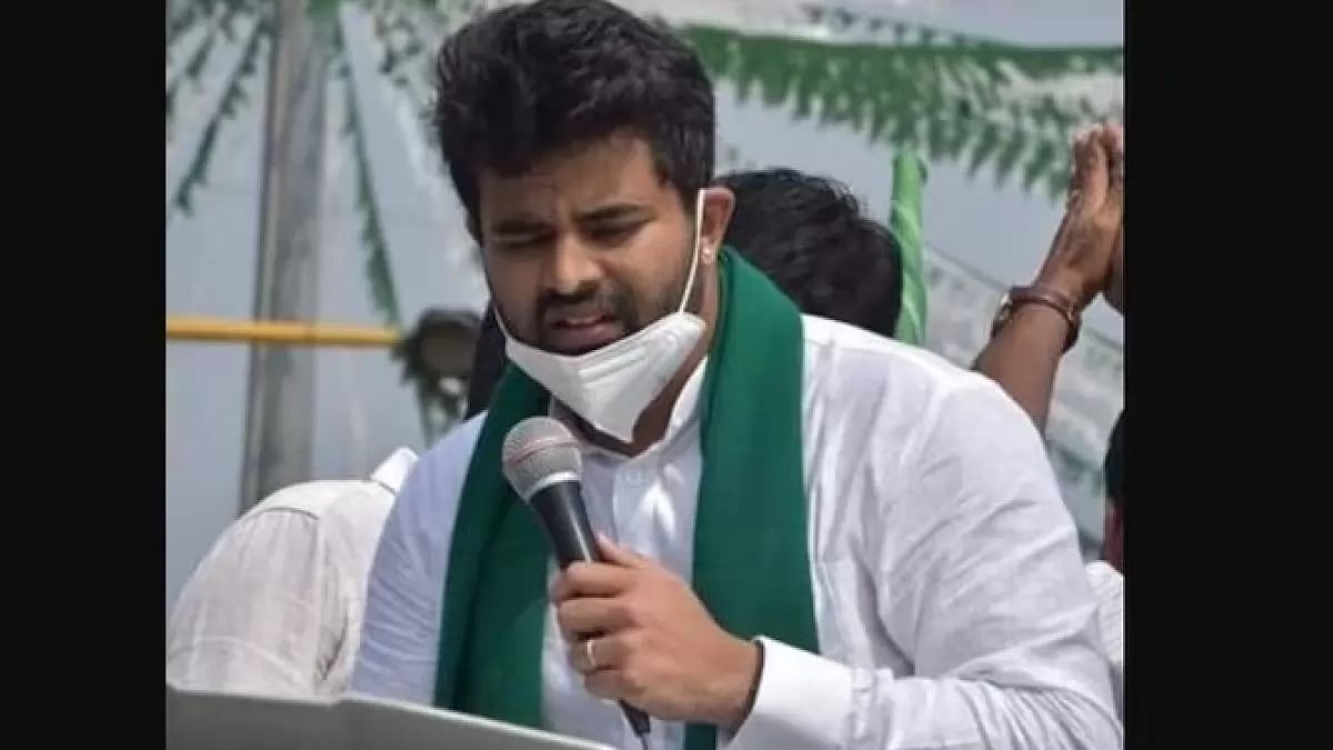 Prajwal Revanna, grandson of JD(S) patriarch and former Prime Minister H D Deve Gowda