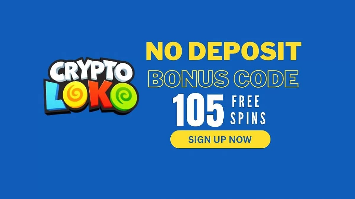 Crypto Loko No Deposit Bonus Code 105 Free Spins
