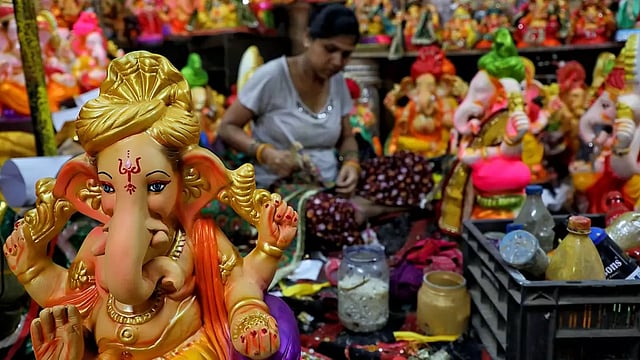 Delhi Prepares For Ganesh Chaturthi Festivities