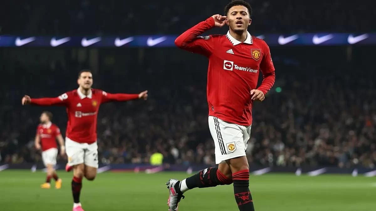 Jadon Sancho was dropped by Erik ten Hag for the Arsenal game.