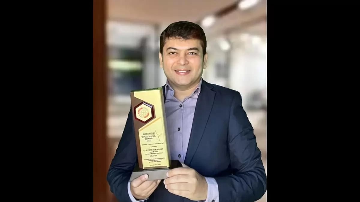 Mr. Pavan Kumar Reddy Poli conferred with the International Achievers’ Award 2023