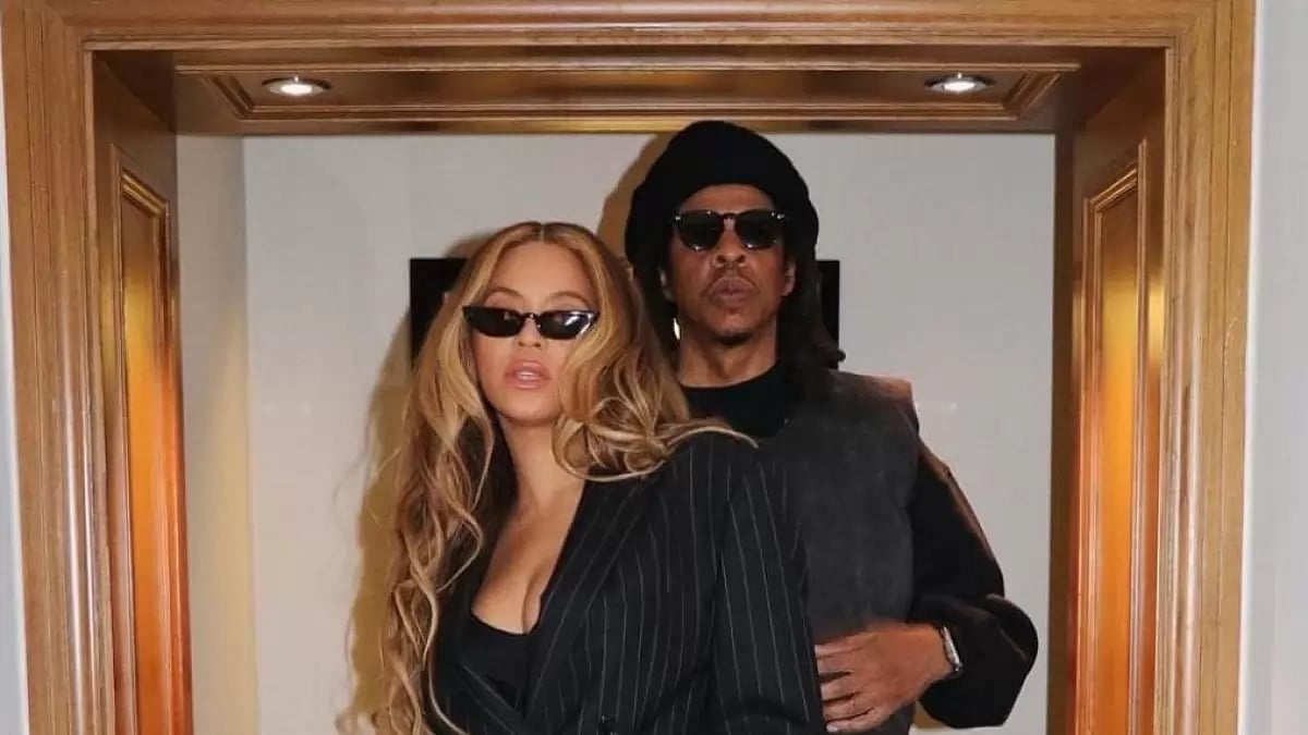 Beyoncé's with husband Jay-Z