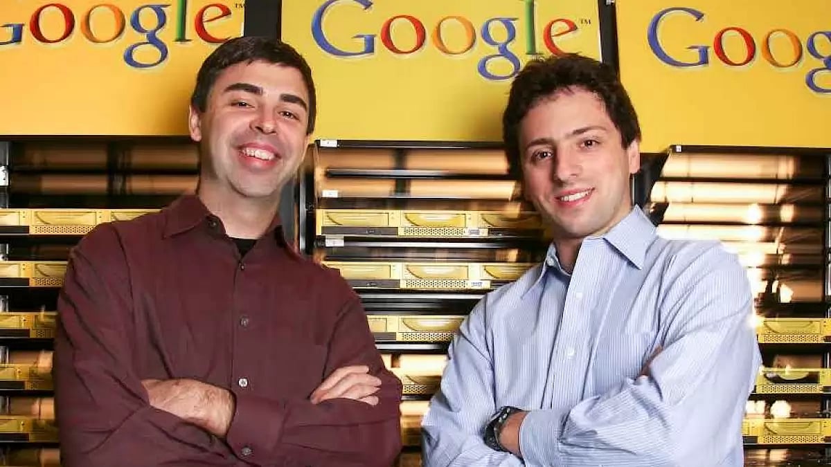 Google was founded today on September 04, 1998, by two Stanford University students Larry Page and S