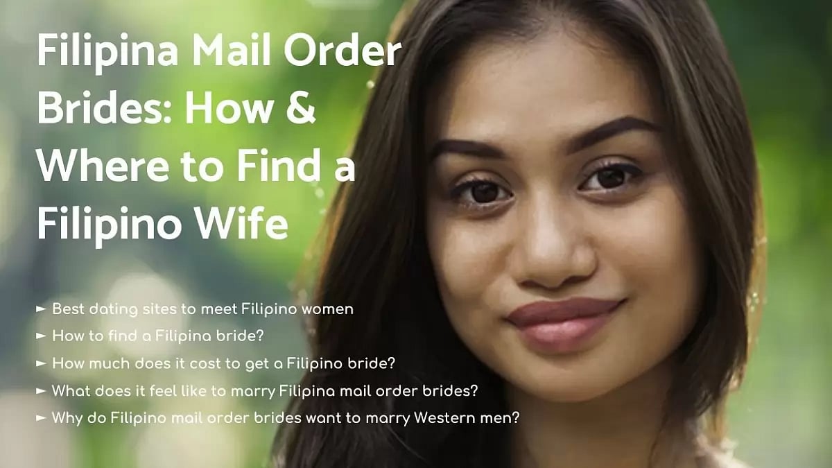 Filipina Mail Order Brides