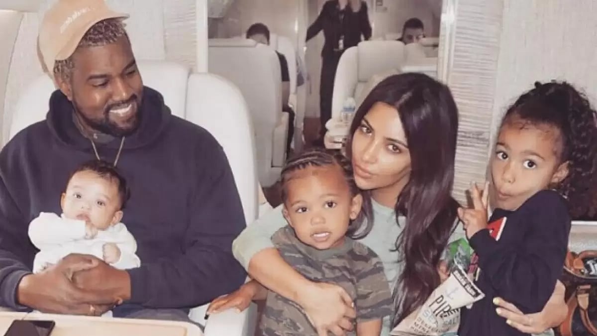 Kim Kardashian and Kanye West