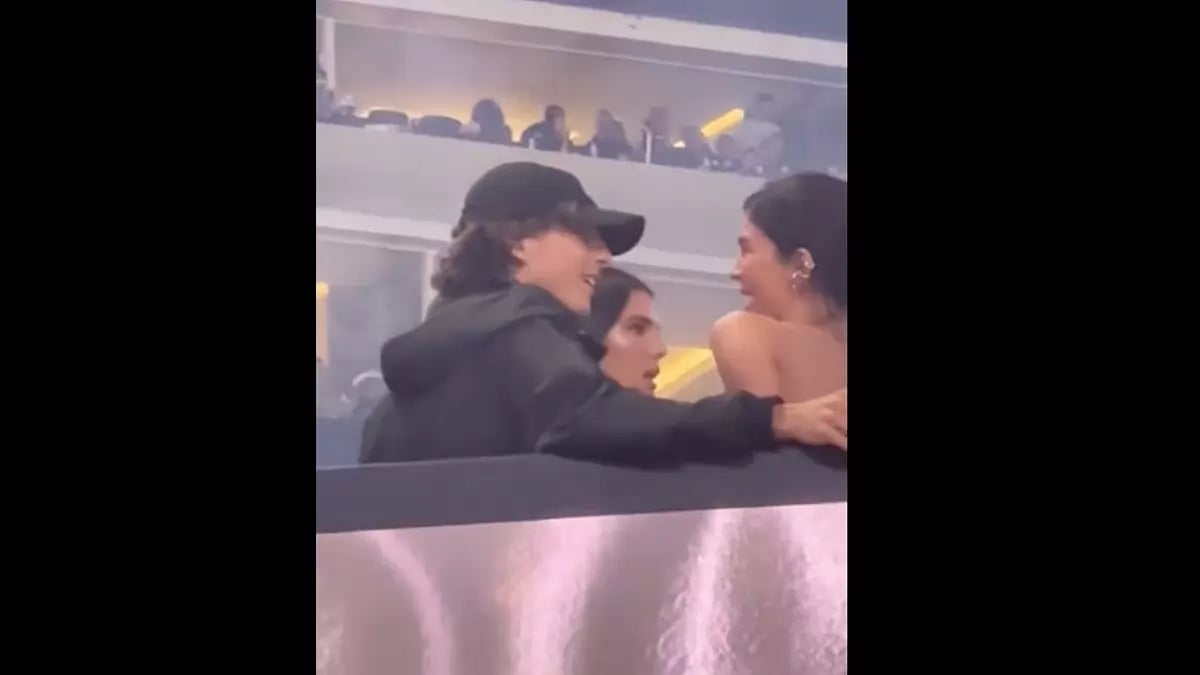 Timothée Chalamet and Kylie Jenner 