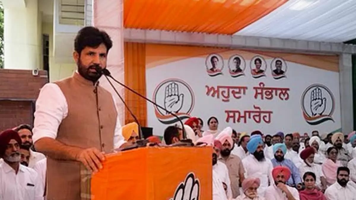 Punjab Congress chief Amrinder Singh Raja Warring