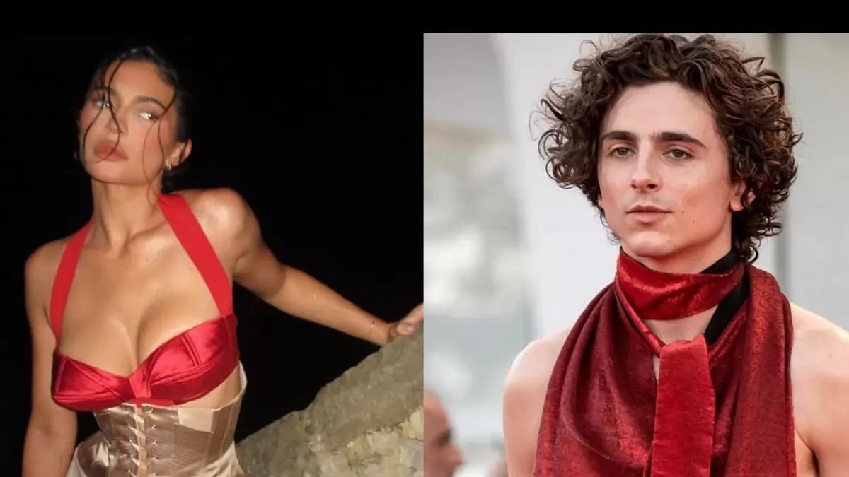Kylie Jenner and Timothée Chalamet