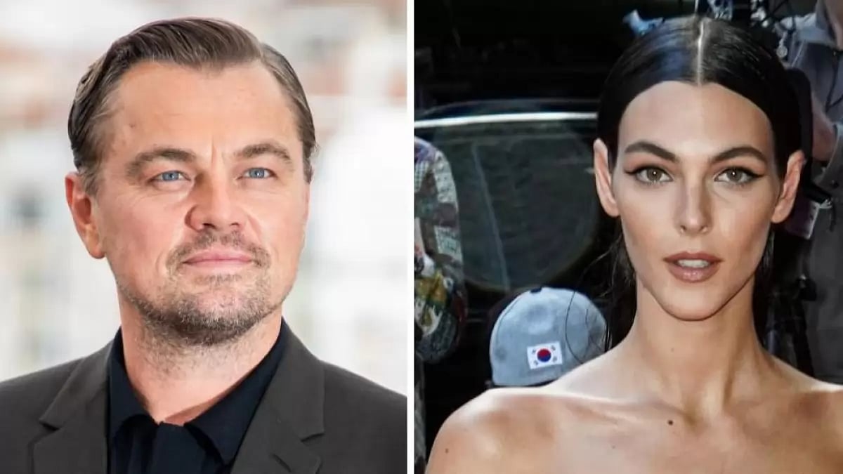Leonardo DiCaprio and model Vittoria Ceretti.